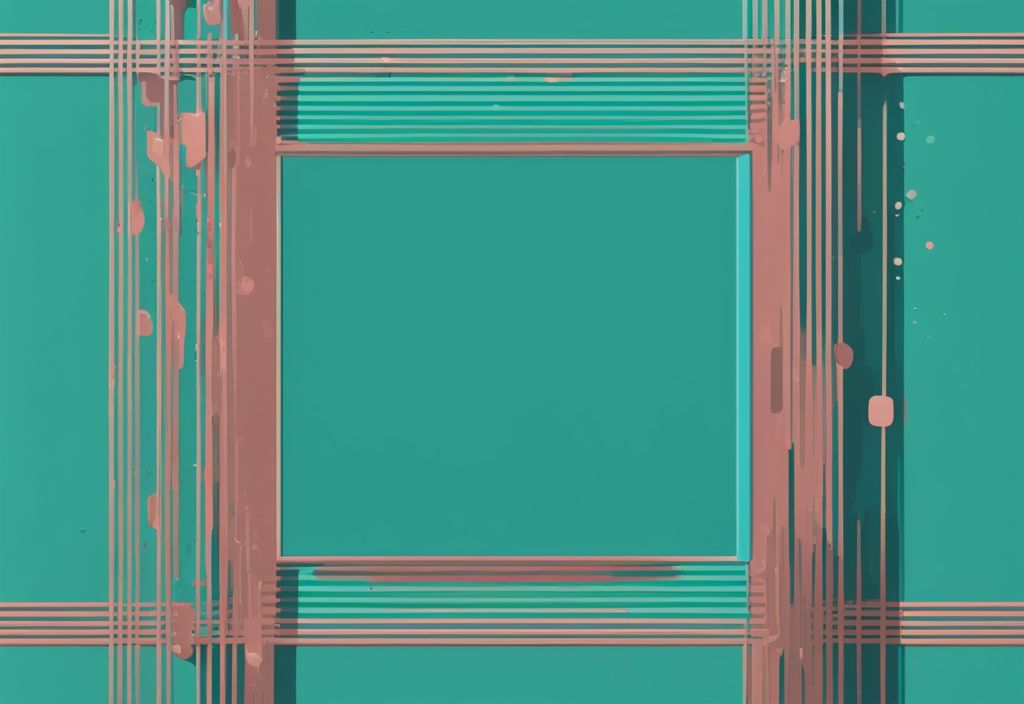 Teal digital painting of gene structure with mirror reflection symbolizing genetics and narcissism